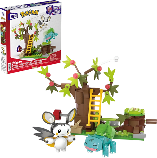 MEGA Pokémon: Emolga and Bulbasaur's Charming Woods Set