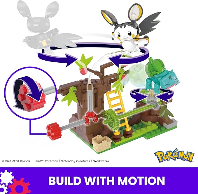 MEGA Pokémon: Emolga and Bulbasaur's Charming Woods Set