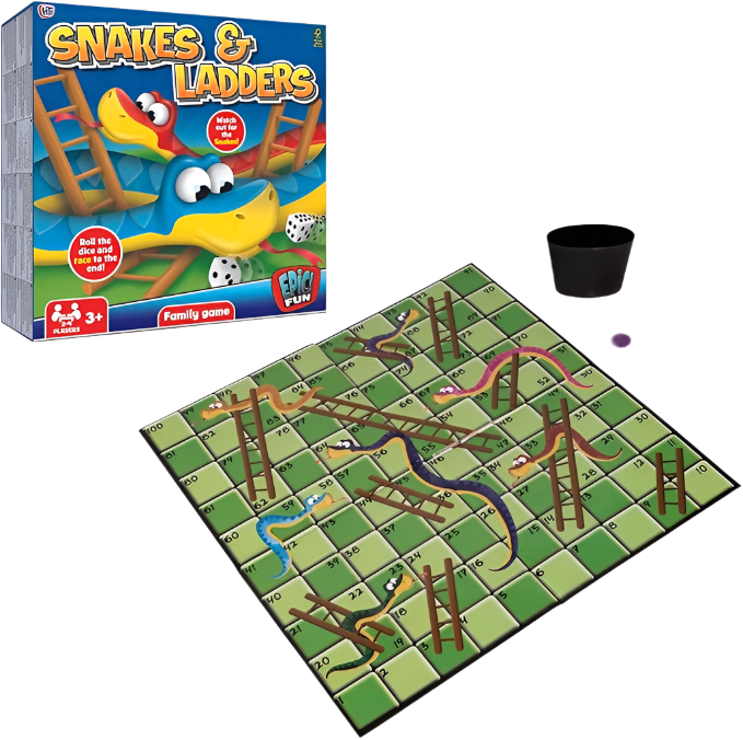 Snakes & Ladders: Family Game