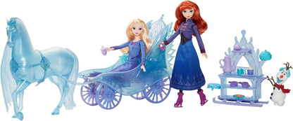 Disney Frozen Elsa Fashion Doll With Mythical Horse Nokk & Adventure Carriage