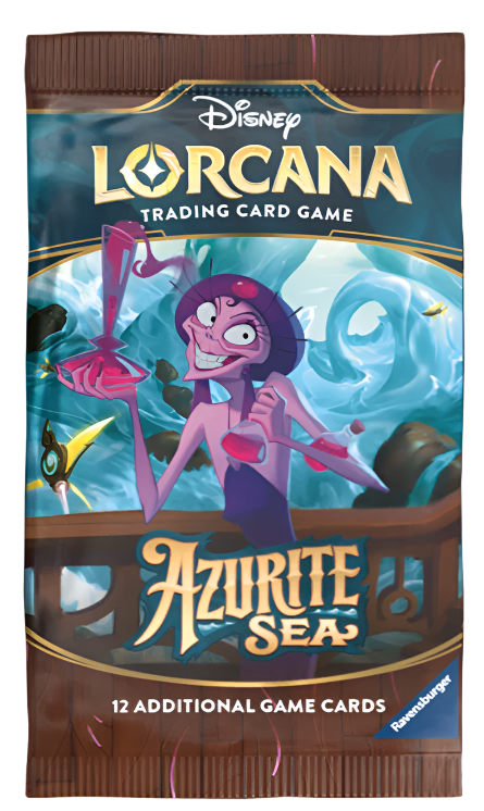 Disney Lorcana Azurite Sea Booster Pack