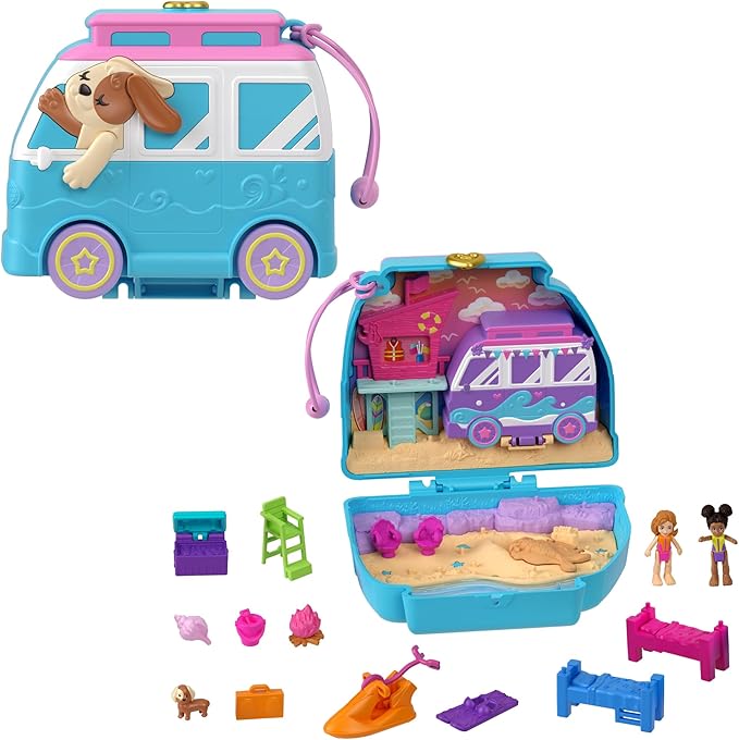 Polly Pocket: Seaside Puppy Ride Compact