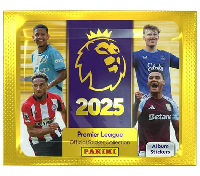 Premier League 2025 Official Sticker Collection - Single Pack