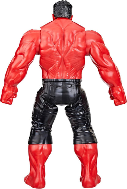 Marvel Studios Captain America Brave New World, Titan Hero Series Deluxe Red Hulk Action Figure