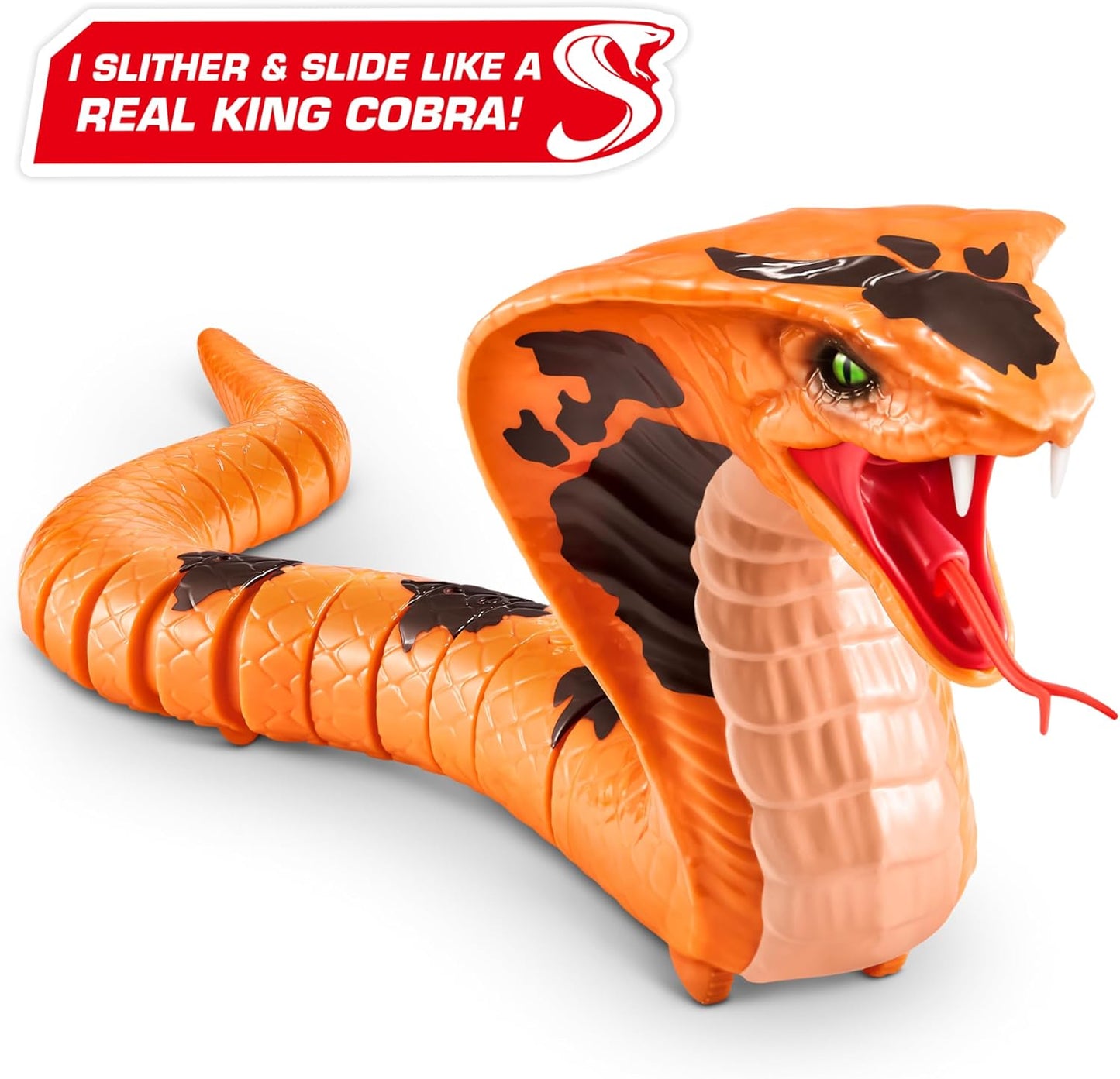 ROBO ALIVE King Cobra by ZURU, Battery-Powered Robotic Moving Snake Toy