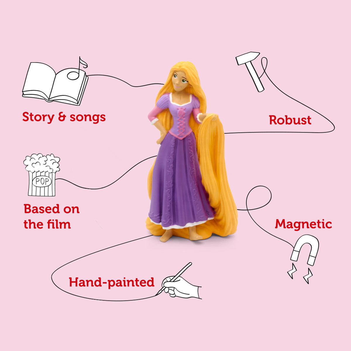 Tangled Rapunzel - Tonies Audio Character