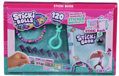 Sticki Rolls Sticki Book