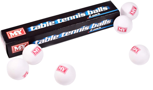 Table Tennis Balls 6 Pack