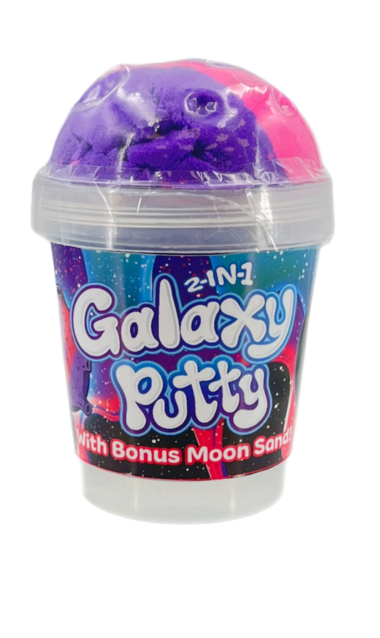 2-IN-1 Galaxy Putty & Moon Sand