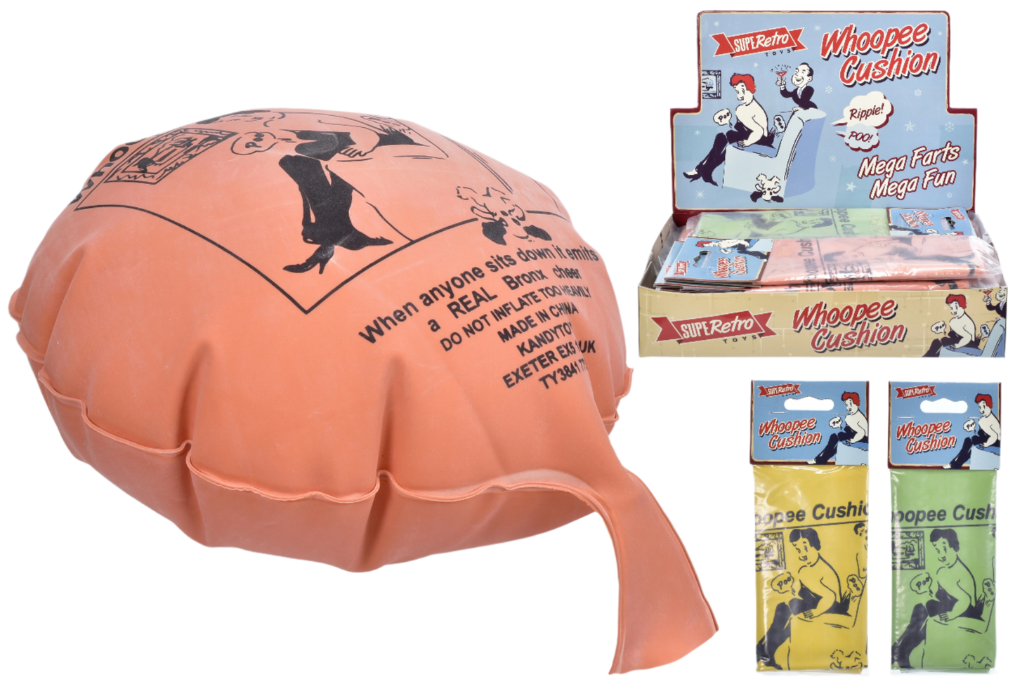 SupeRetro Whoopie Cushion