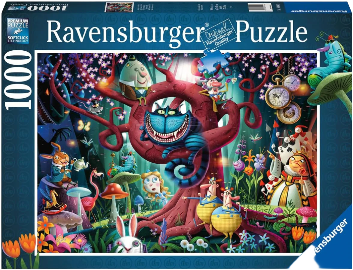 Ravensburger - Almost Everyone is Mad (Alice in Wonderland) 1000 Piece Puzzle