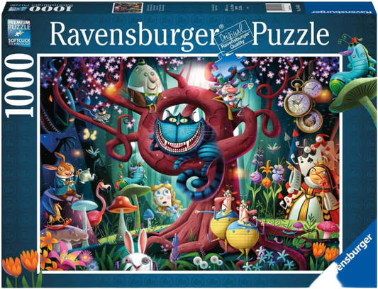 Ravensburger - Almost Everyone is Mad (Alice in Wonderland) 1000 Piece Puzzle