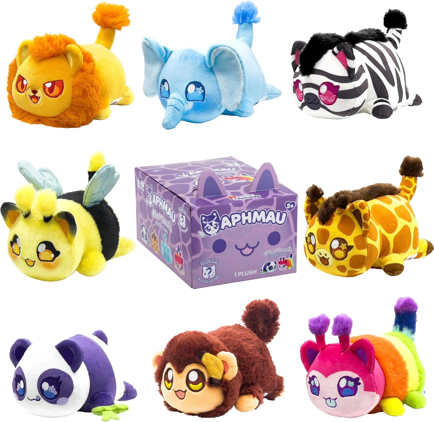 Aphmau 6” MeeMeow Mystery Plush – Series 1 Safari