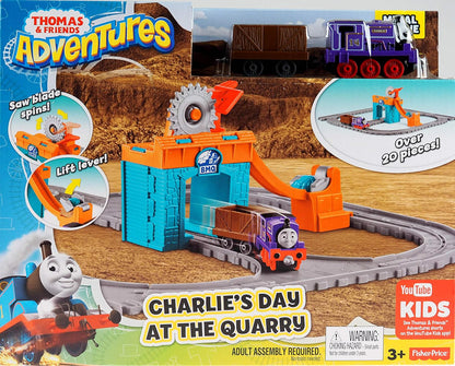 Mattel Thomas Adventures Charlie's Day At The Quarry