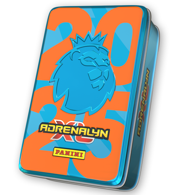 Premier League Adrenalyn XL™ 2025 Official Trading Card Game - Blue Classic Tin