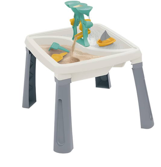 DOLU White And Grey Sand and Water 3 in 1 Creativity Table