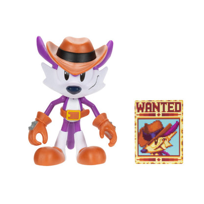 Sonic the Hedgehog 4" Figure - Fang with Wanted Poster