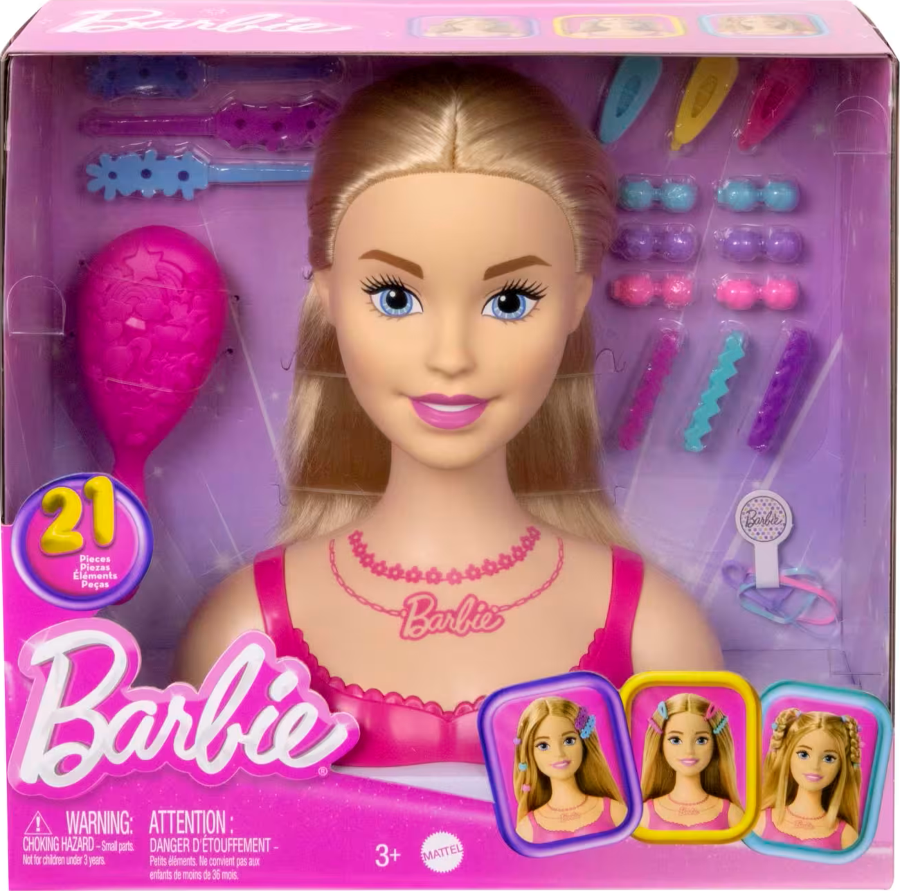 Barbie Styling Head and Accessories (HMD88)