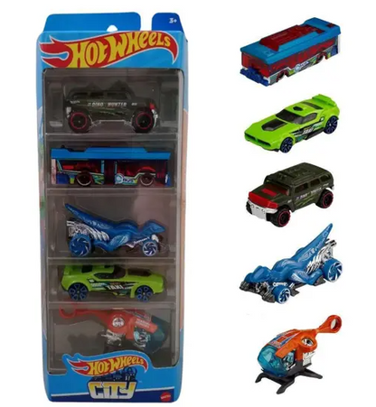 Hot Wheels 5 Car Giftpack