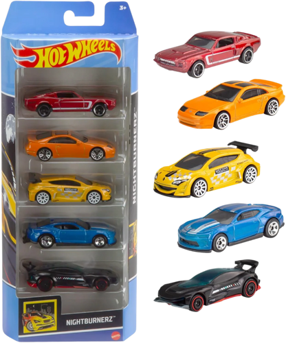 Hot Wheels 5 Car Giftpack