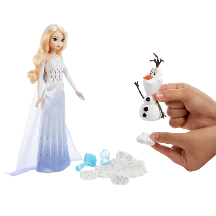 Disney Frozen Elsa & Olaf Adventures With Elsa Doll, Olaf Figure