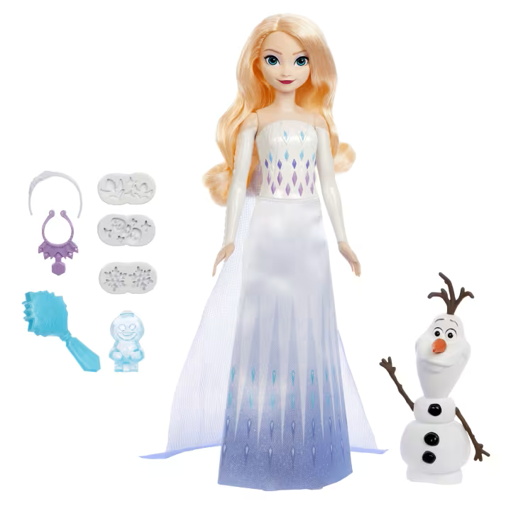 Disney Frozen Elsa & Olaf Adventures With Elsa Doll, Olaf Figure