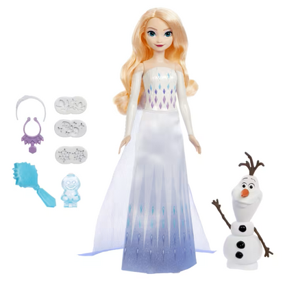 Disney Frozen Elsa & Olaf Adventures With Elsa Doll, Olaf Figure