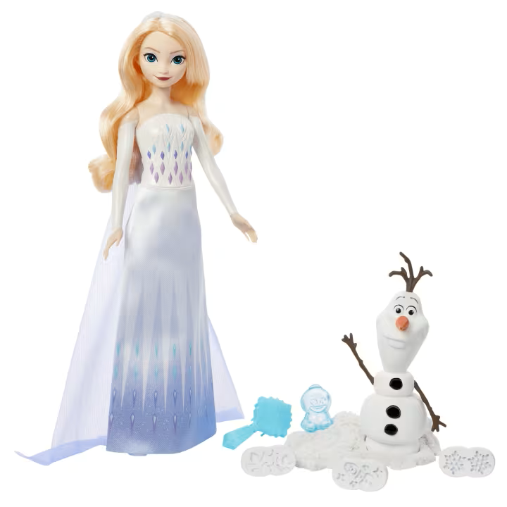 Disney Frozen Elsa & Olaf Adventures With Elsa Doll, Olaf Figure