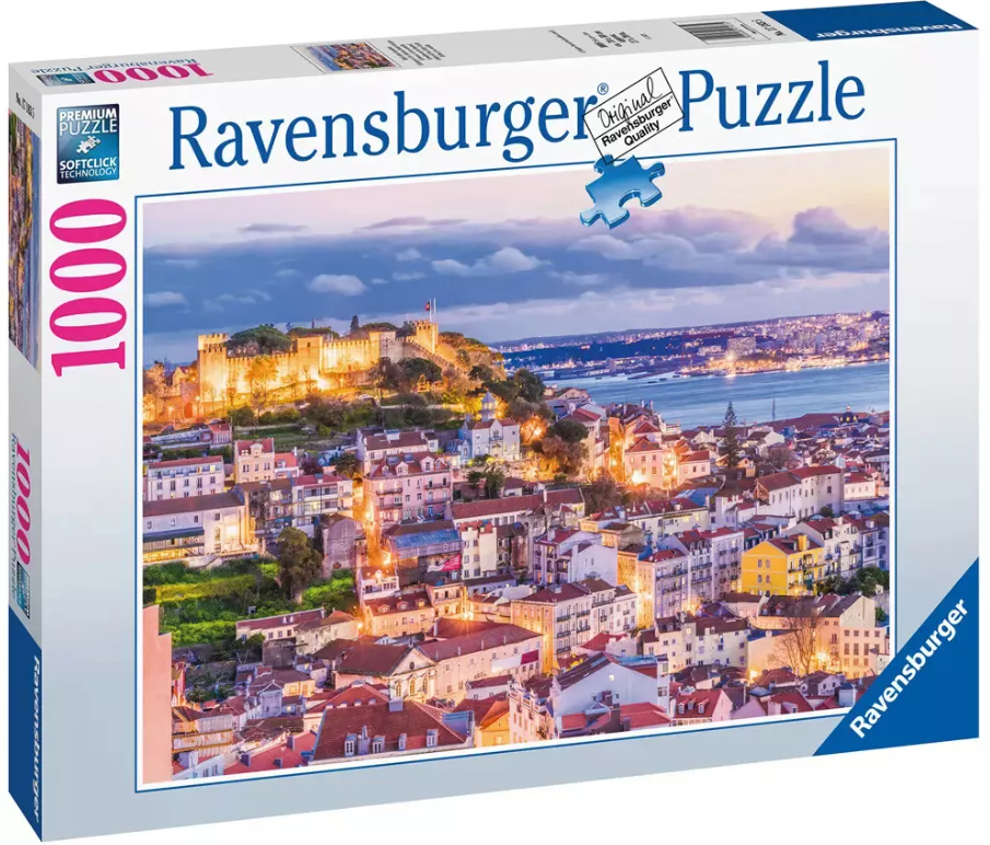 Ravensburger - Lisbon Puzzle: Castle, Puzzle 1000 Pieces