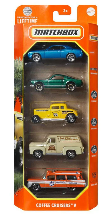 Matchbox 5 Car Pack