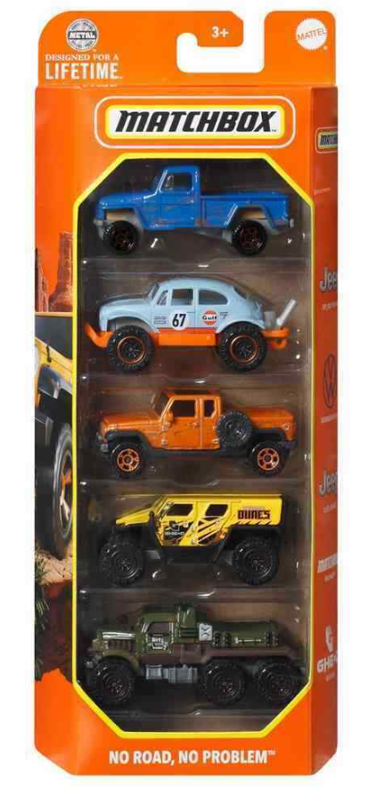 Matchbox 5 Car Pack