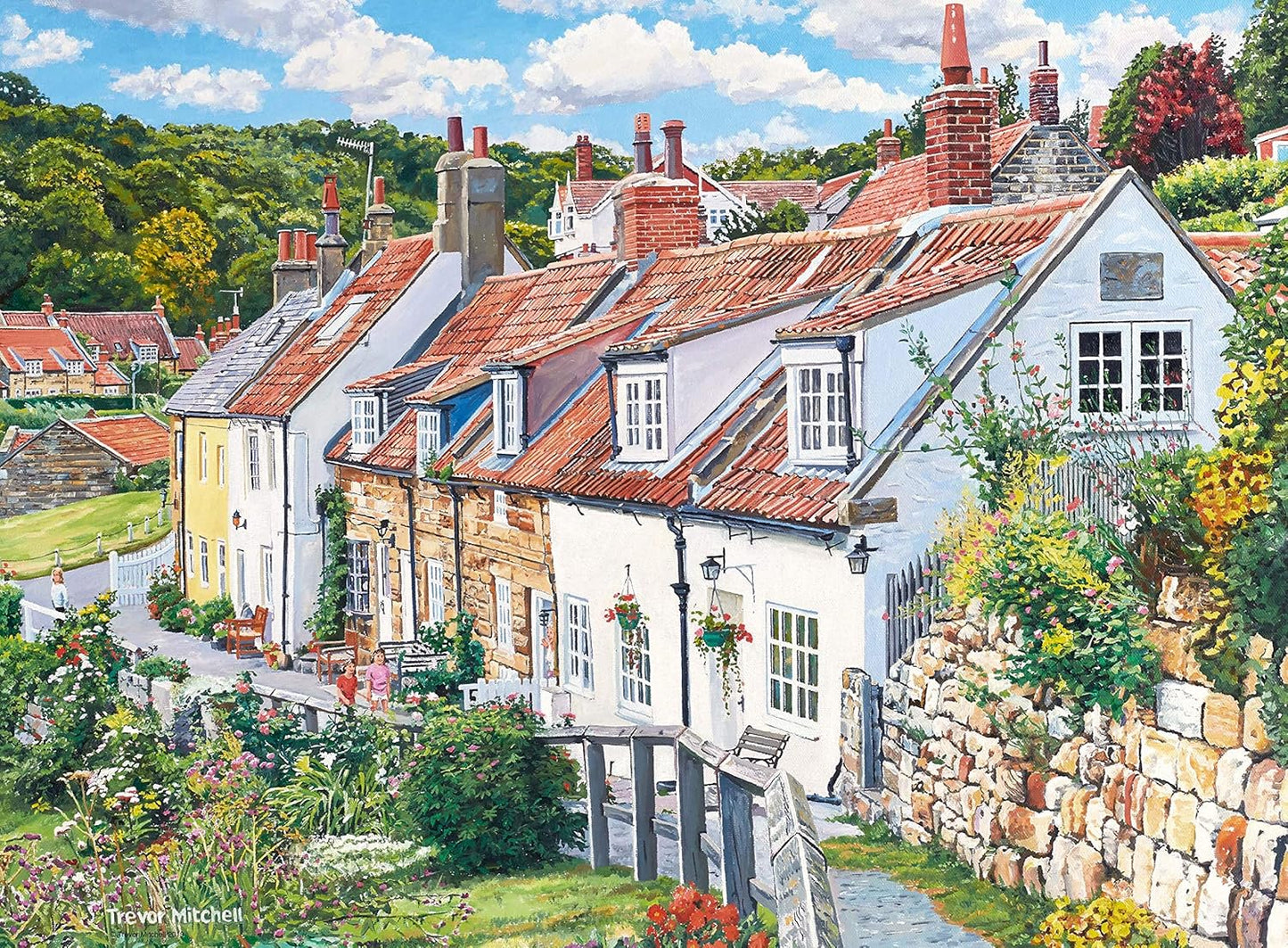 Ravensburger Cosy Cottages No.1 - North Yorkshire 2 x 500 Piece Jigsaw Puzzle