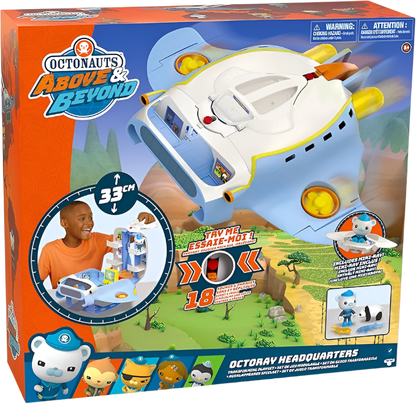 Octonauts Above & Beyond: Octoray Headquarters Transforming Playset (61111)