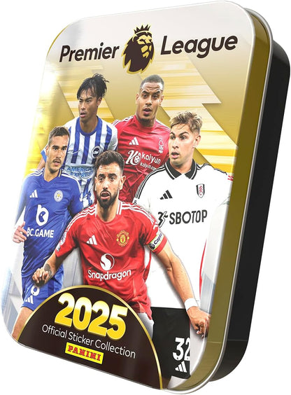 Premier League 2025 Official Sticker Collection - Collectors Tin