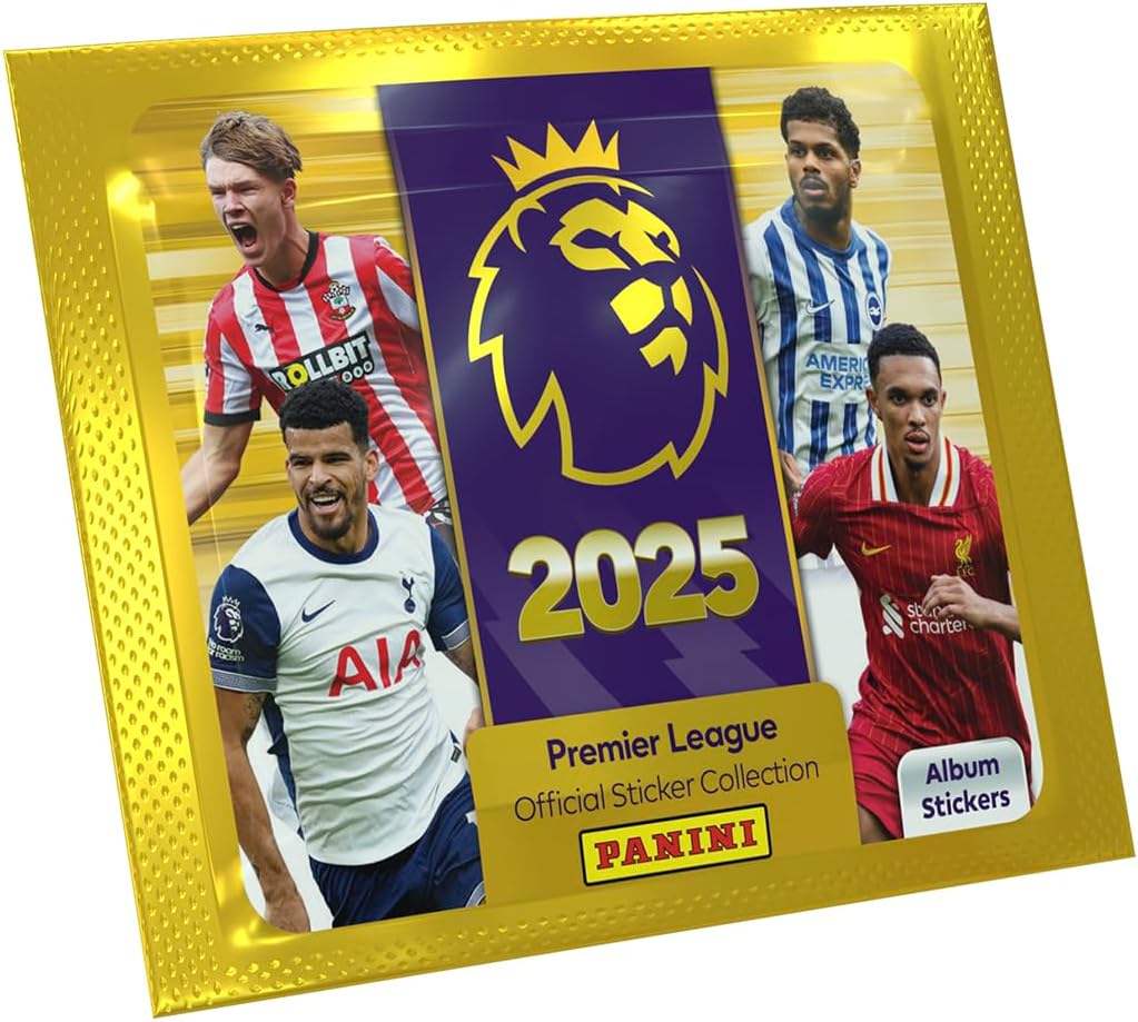 Premier League 2025 Official Sticker Collection - Collectors Tin