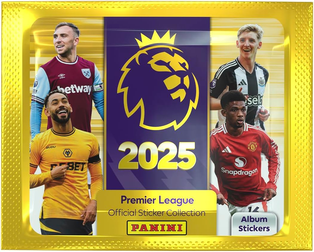 Premier League 2025 Official Sticker Collection - Collectors Tin