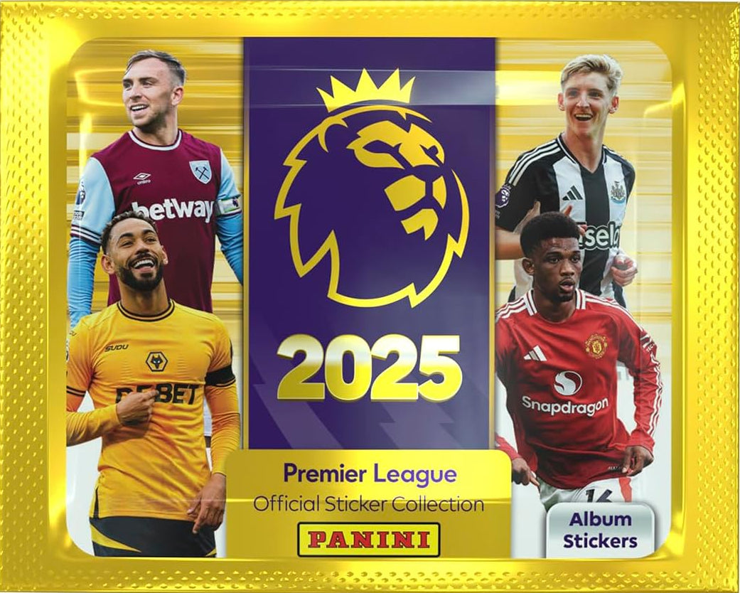 Premier League 2025 Official Sticker Collection - Single Pack