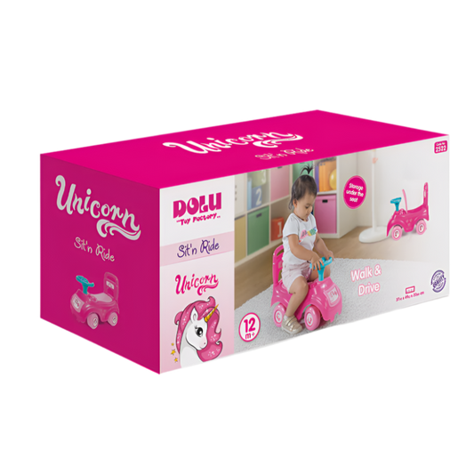 Dolu Sit and Ride - Pink