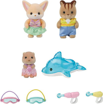 Sylvanian Families - Nursery Friends - Pool Fun Trio