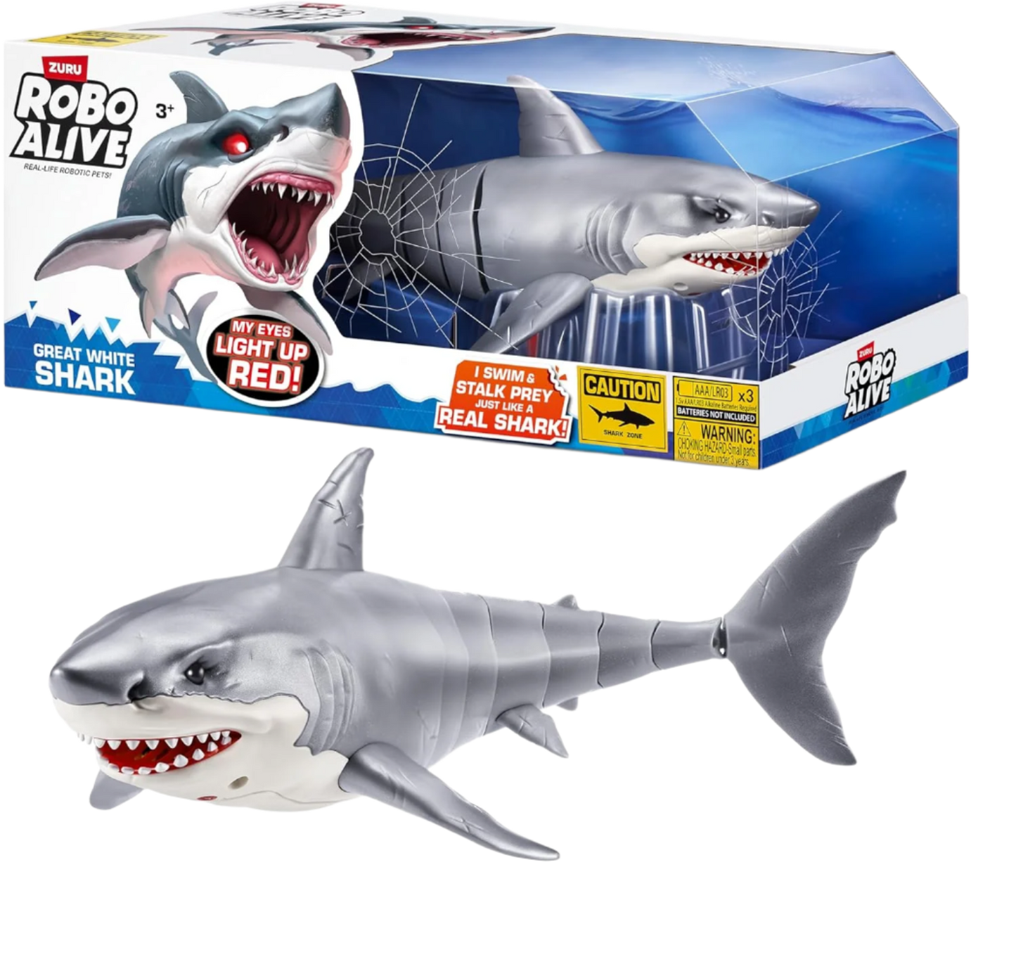 Robo Alive Great White Shark Series 1