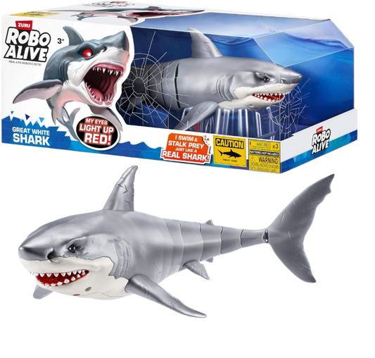 Robo Alive Great White Shark Series 1