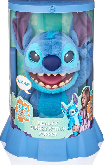 WOW! Stuff: Real FX Disney Stitch Puppet - 18" Animatronic Plush