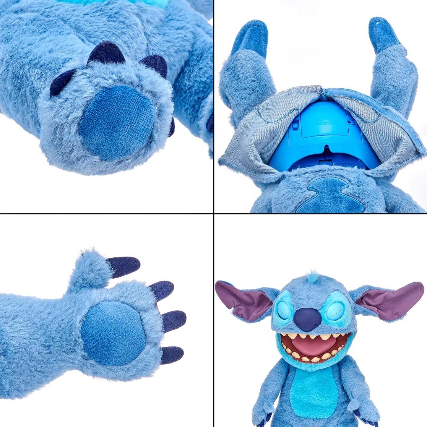 WOW! Stuff: Real FX Disney Stitch Puppet - 18" Animatronic Plush