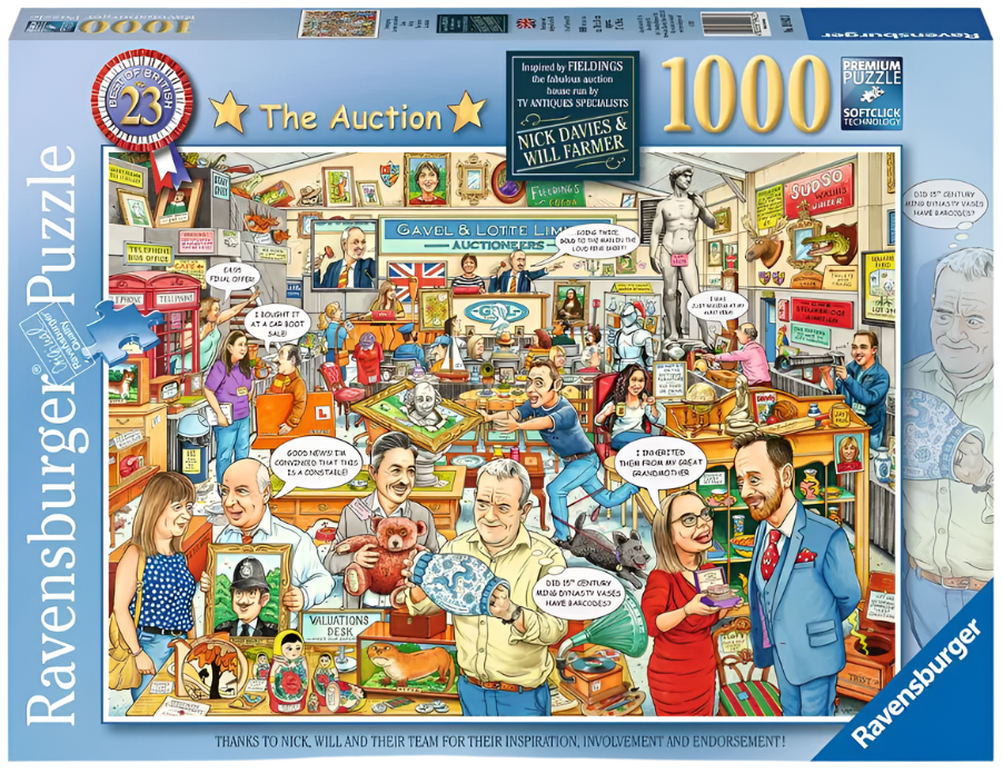 Ravensburger 1000pc Puzzle - Best of British No.23 The Auction