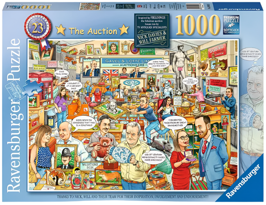 Ravensburger 1000pc Puzzle - Best of British No.23 The Auction