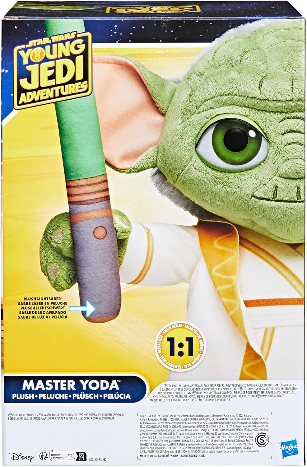 Star Wars Young Jedi Adventures Master Yoda Plush